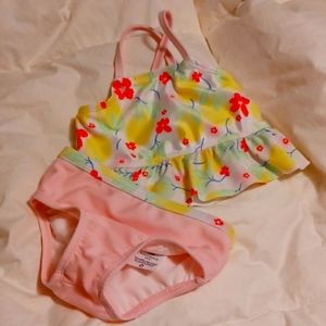 Wonder Nation 6-9M 2pc Bathing Suit